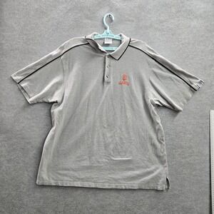 VINTAGE San Francisco Giants Men Polo 2XL Gray Embroidered CSA Sports Fan 90s